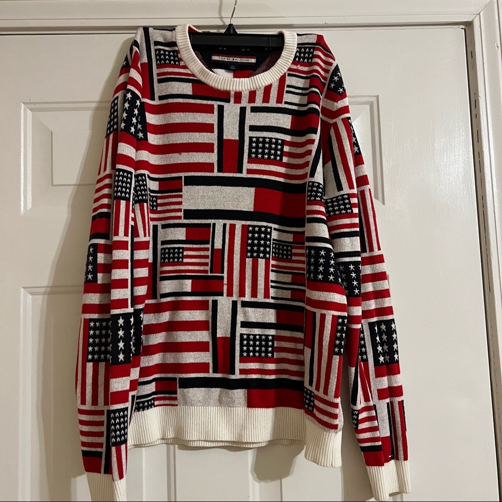 Patriotic Tommy Hilfiger shirt